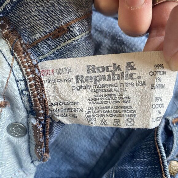 Y2K Rock & Republic Low Rise Flare Jeans. Size 29/29. Authentic. Classic. - Picture 15 of 16